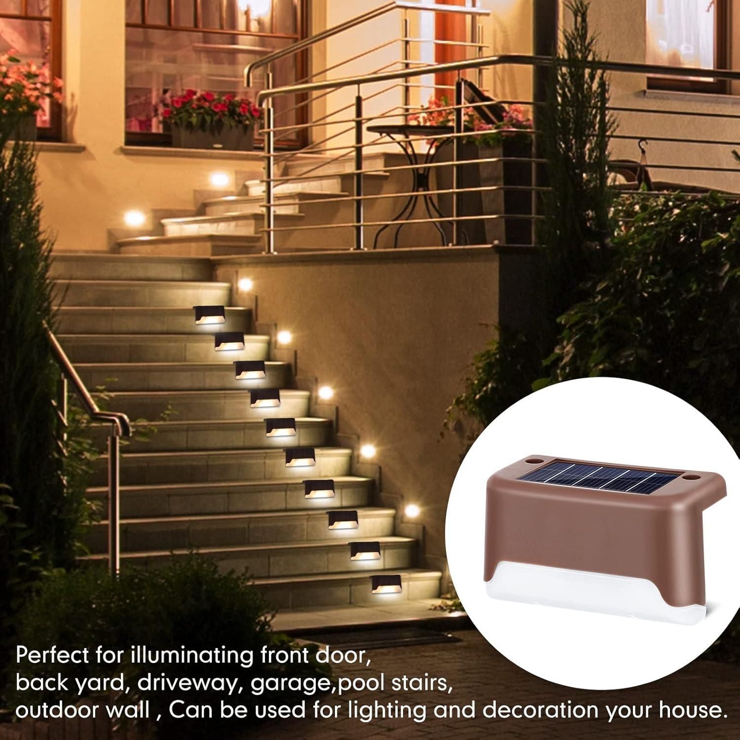 Solar Deck Lights Outdoor - Shopsmart9