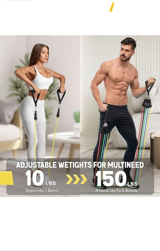 Resistance Band Set for Heavy Workout - Shopsmart9