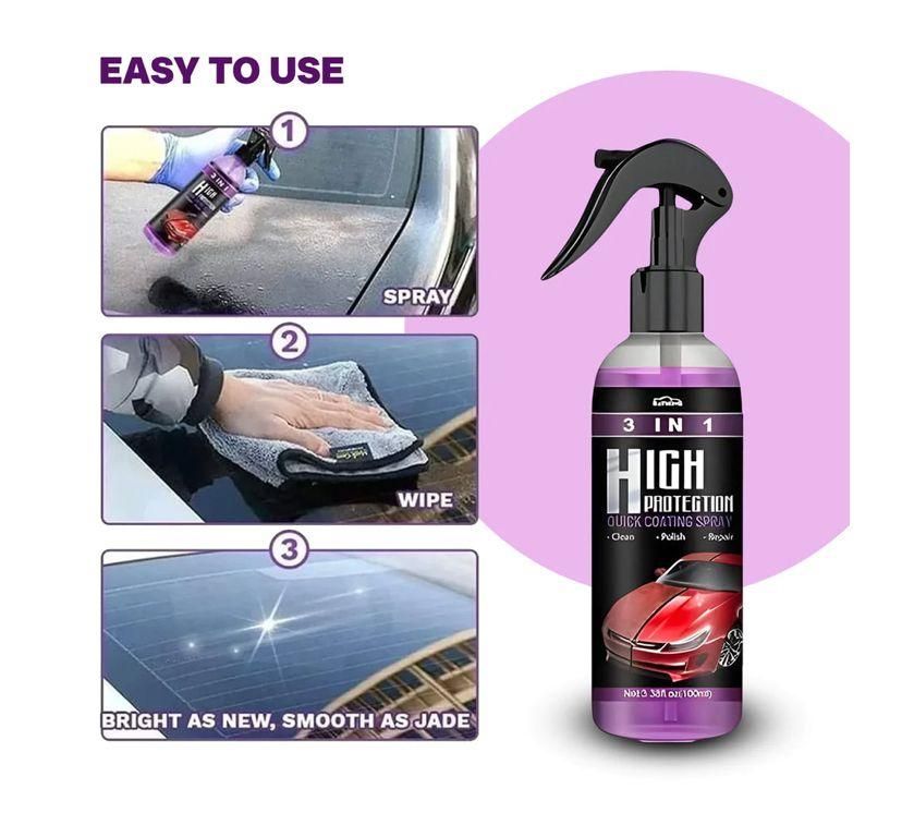 3 in 1 High Protection Coating Sprey (Pack of 2) - Shopsmart9