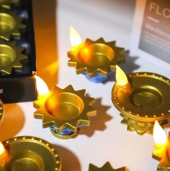 Water Pouring  Diya Led Light - Shopsmart9