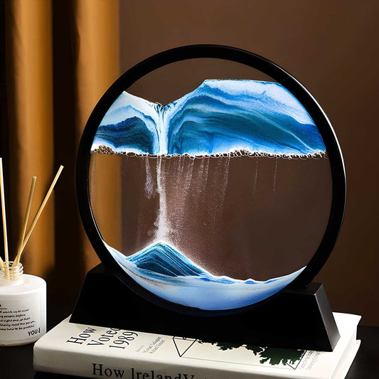 Relaxing Kinetic Sandscape Art Table Desk - Shopsmart9