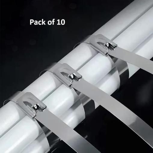 Stainless Steel Cabe Lock Ties (Pack of 10) - Shopsmart9