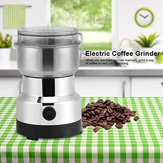 Electric Smash Machine, Multifunction Small Food Grinder Grain Grinder, Portable Coffee Bean Grinder - Shopsmart9