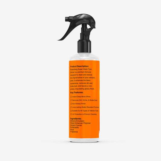 New Super Wash Tyre Shiner 300 ml Pack of 2 - Shopsmart9
