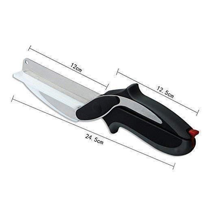Clever Cutter - 2 in 1 Kitchen Knife / Cleaver Cutters - Shopsmart9
