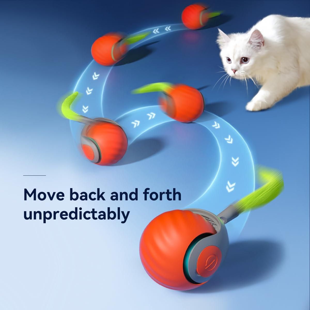 Rolling Ball Cat Toy - Shopsmart9