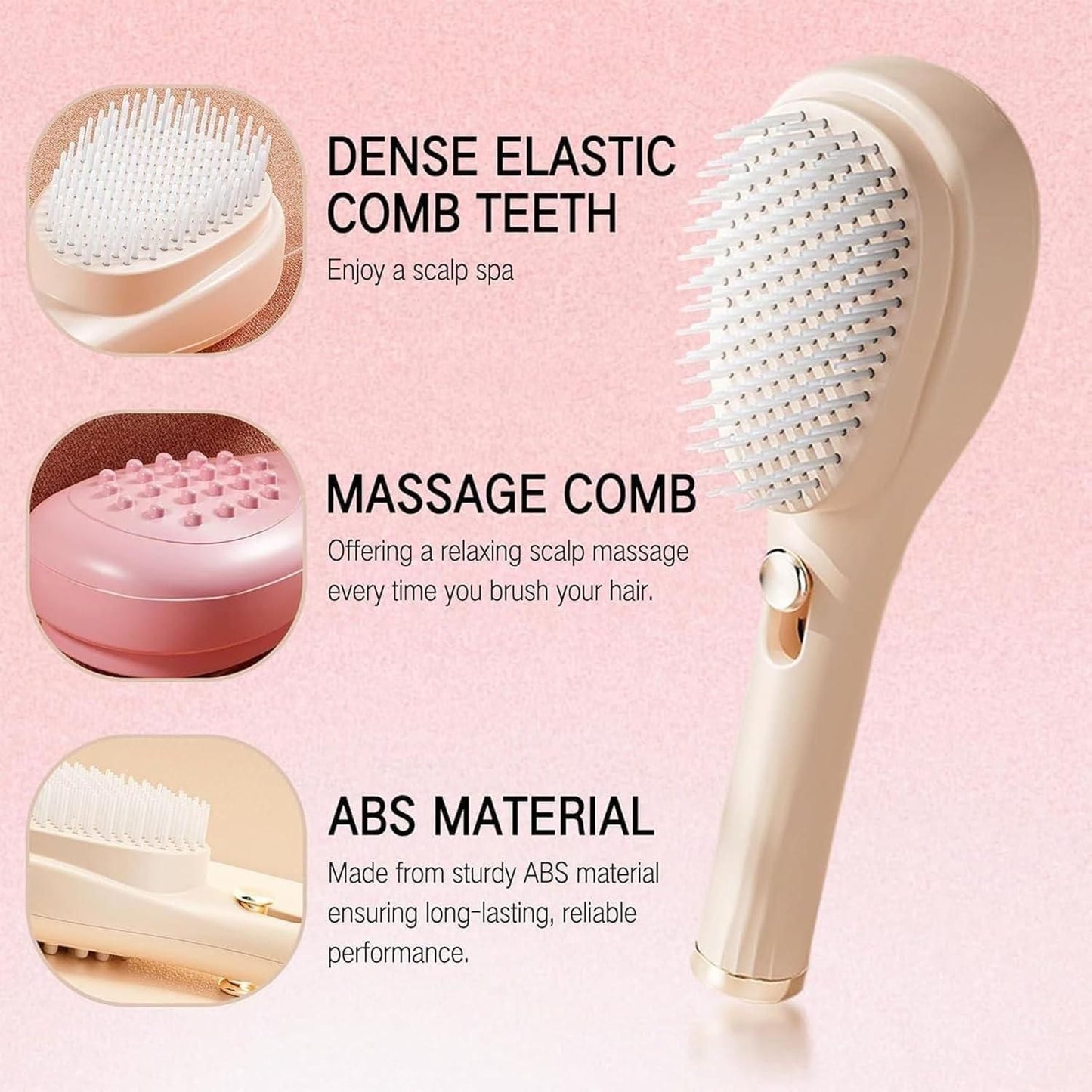 Scalp Massage Comb with Retractable Bristle - Shopsmart9