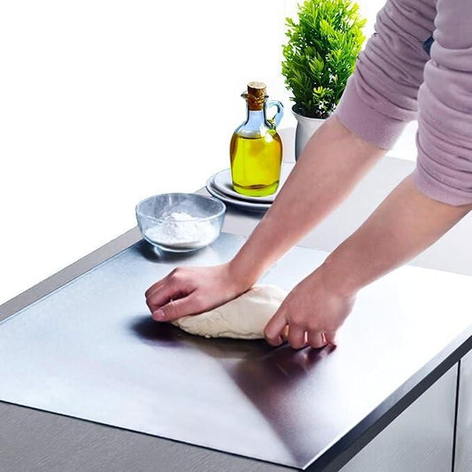 Stainless Steel Chopping Board (35x31cm) - Shopsmart9