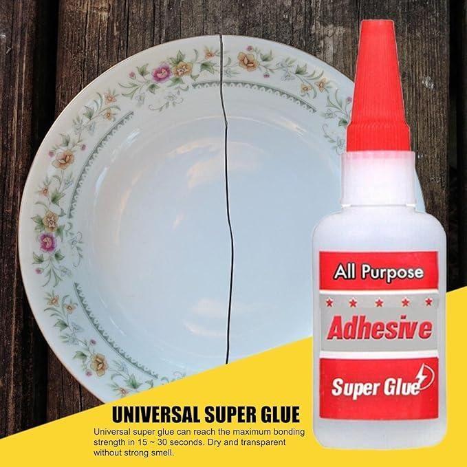 All Purpose Adhesive Super Glue 60 ml Pack of 2 - Shopsmart9