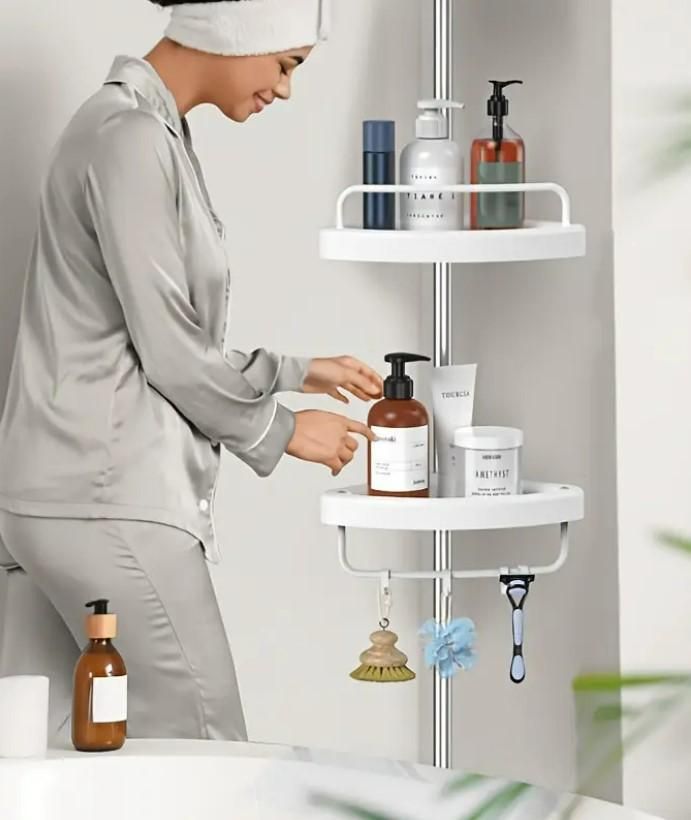 Stainless Steel Tripod Storage Rack/Shelf - Shopsmart9